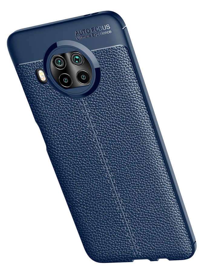 Xiaomi Mi 10T Lite 5G Kılıf Zore Niss Silikon Kapak Lacivert