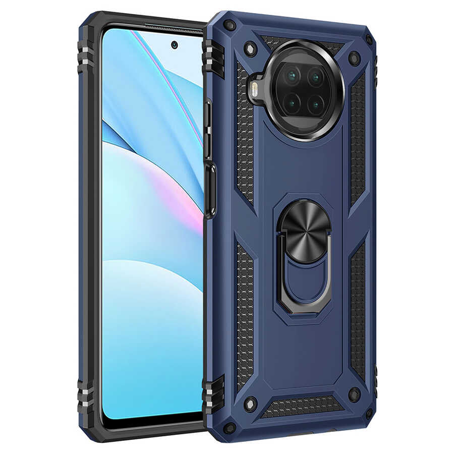 Xiaomi Mi 10T Lite 5G Kılıf Zore Vega Kapak Gri