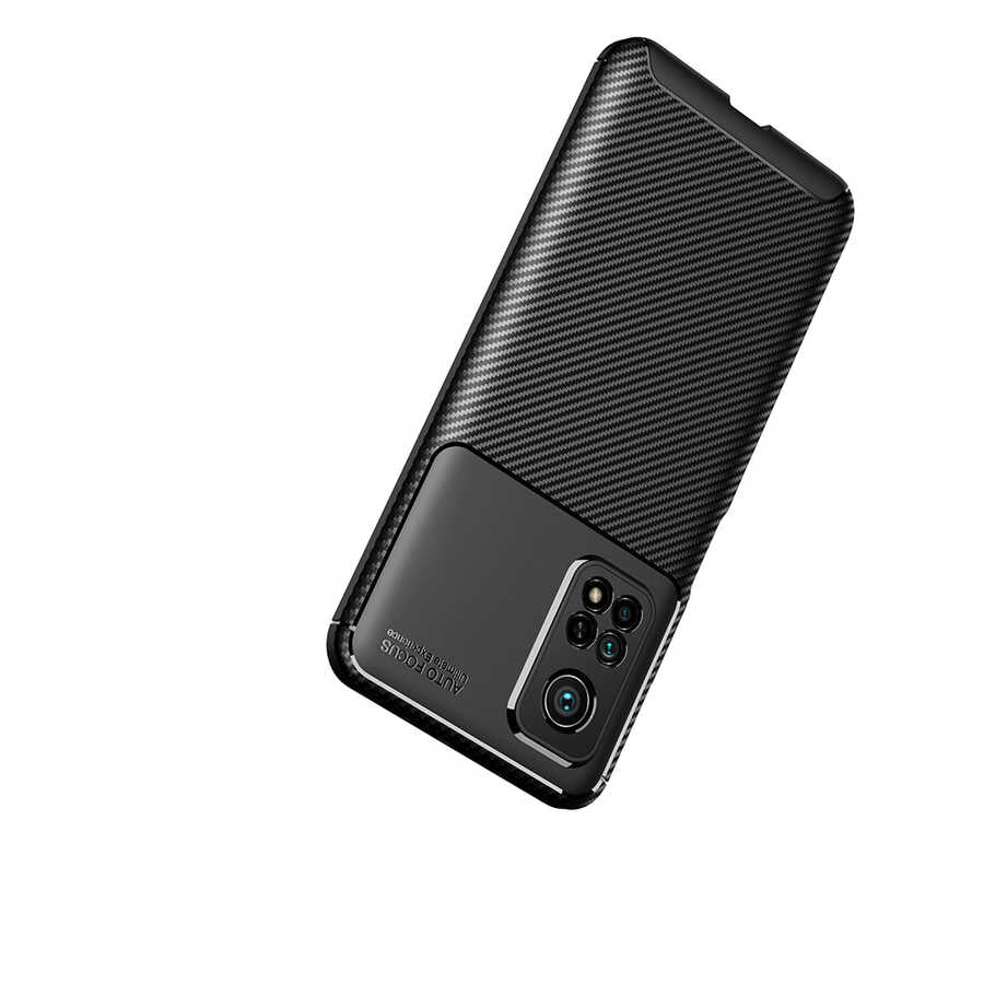 Xiaomi Mi 10T Pro 5G Kılıf Zore Negro Silikon Kapak Lacivert