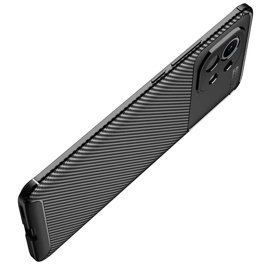 Xiaomi Mi 11 Kılıf Zore Negro Silikon Kapak Siyah