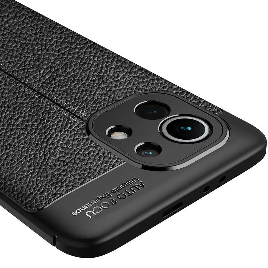 Xiaomi Mi 11 Kılıf Zore Niss Silikon Kapak Kırmızı