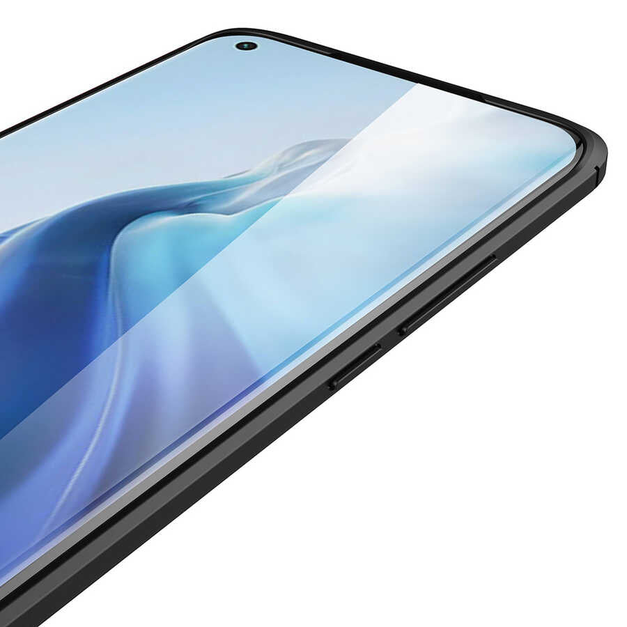 Xiaomi Mi 11 Kılıf Zore Niss Silikon Kapak Kırmızı