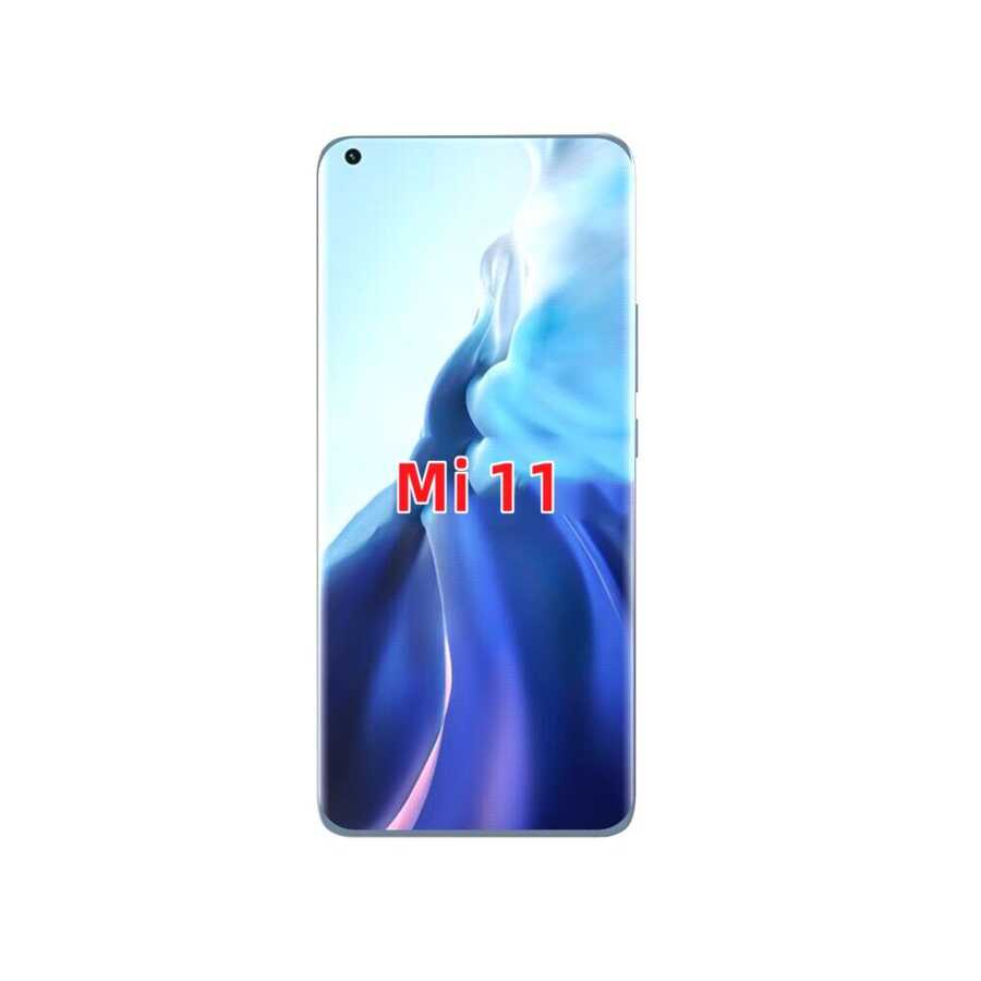 Xiaomi Mi 11 Kılıf Zore Süper Silikon Kapak Renksiz
