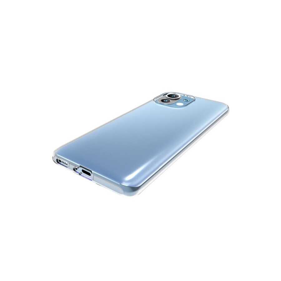 Xiaomi Mi 11 Kılıf Zore Süper Silikon Kapak Renksiz