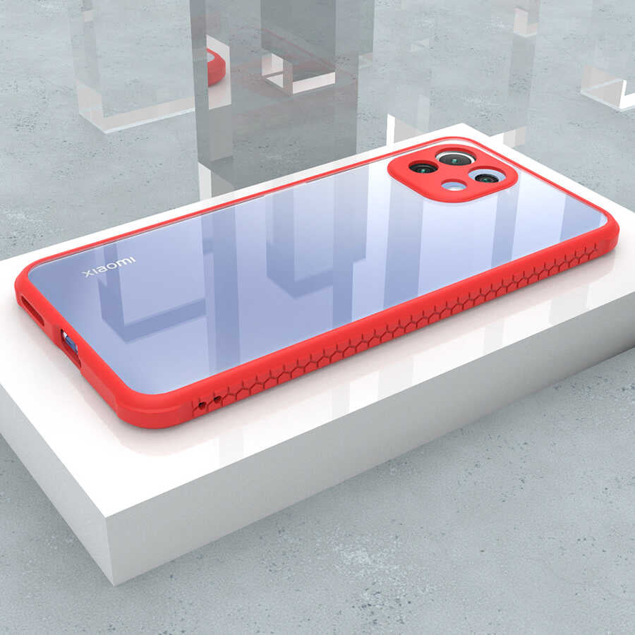 Xiaomi Mi 11 Lite Kılıf Zore Kaff Kapak Lacivert