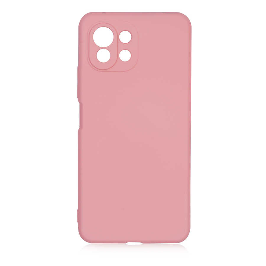 Xiaomi Mi 11 Lite Kılıf Zore Mara Lansman Kapak Pembe Açık