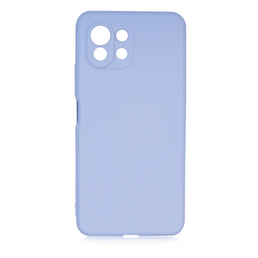 Xiaomi Mi 11 Lite Kılıf Zore Mara Lansman Kapak Lila