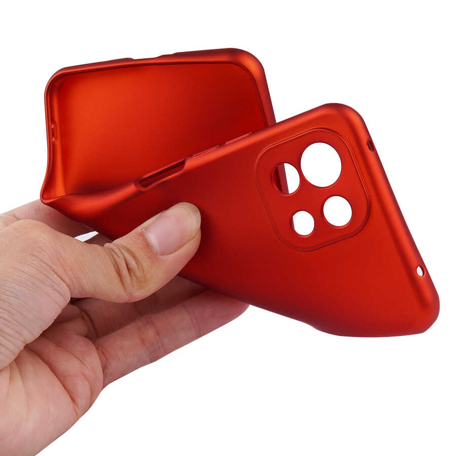 Xiaomi Mi 11 Lite Kılıf Zore Premier Silikon Kapak Saks Mavi