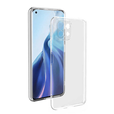 Xiaomi Mi 11 Lite Kılıf Zore Süper Silikon Kapak Renksiz