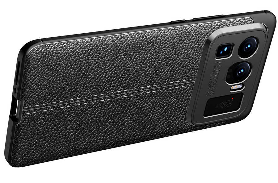 Xiaomi Mi 11 Ultra Kılıf Zore Niss Silikon Kapak Siyah