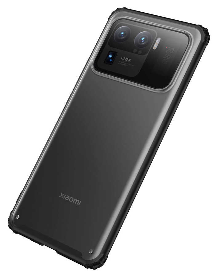 Xiaomi Mi 11 Ultra Kılıf Zore Volks Kapak Siyah