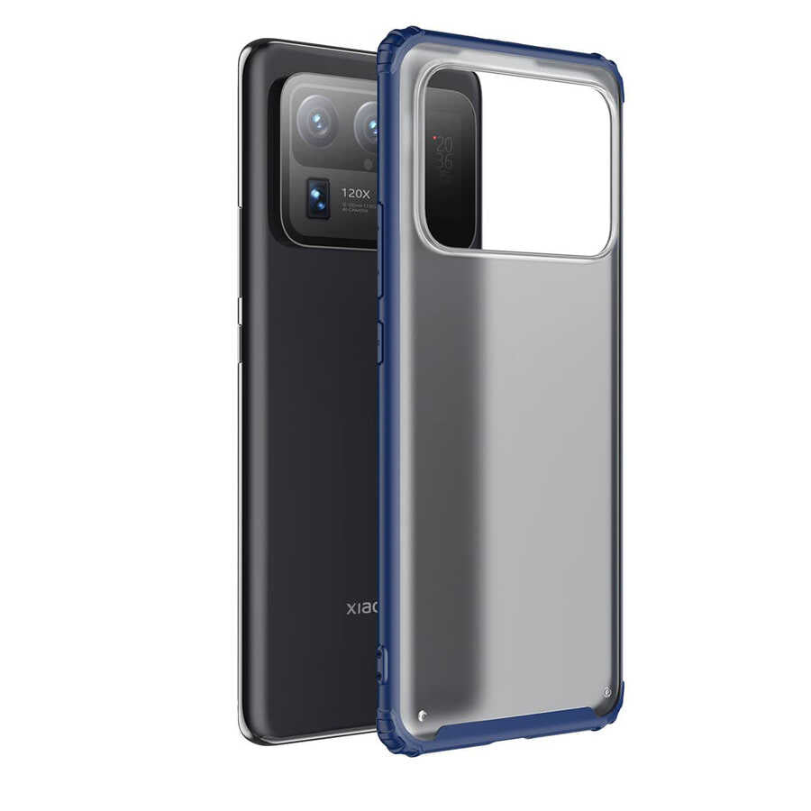 Xiaomi Mi 11 Ultra Kılıf Zore Volks Kapak Lacivert