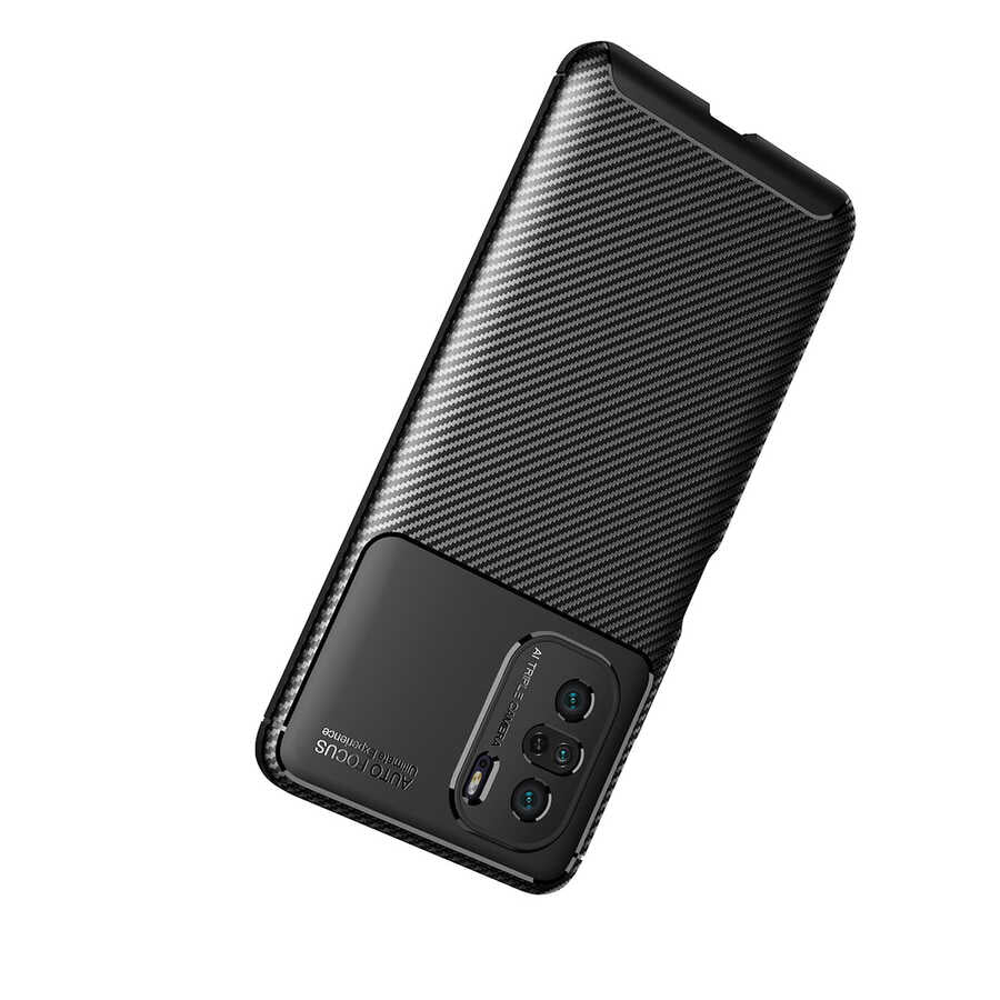Xiaomi Mi 11İ Kılıf Zore Negro Silikon Kapak Siyah