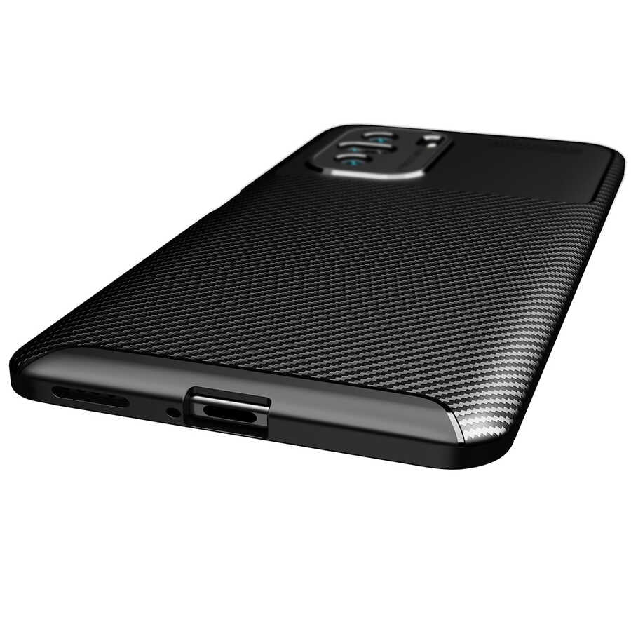Xiaomi Mi 11İ Kılıf Zore Negro Silikon Kapak Siyah