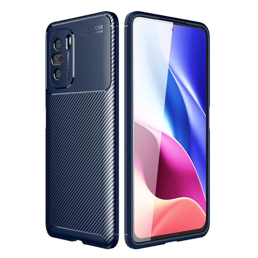 Xiaomi Mi 11İ Kılıf Zore Negro Silikon Kapak Siyah