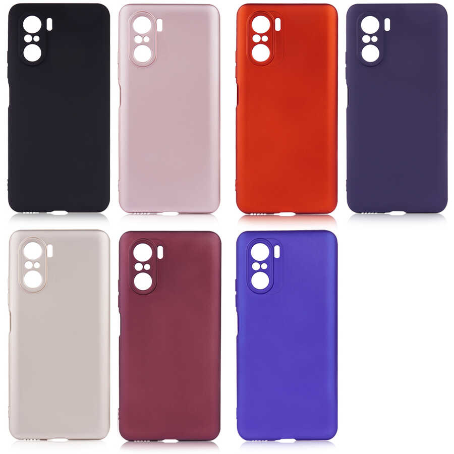 Xiaomi Mi 11İ Kılıf Zore Premier Silikon Kapak Siyah