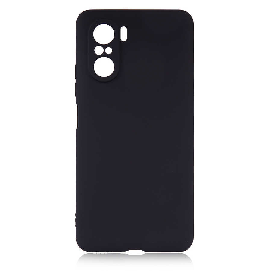 Xiaomi Mi 11İ Kılıf Zore Premier Silikon Kapak Siyah