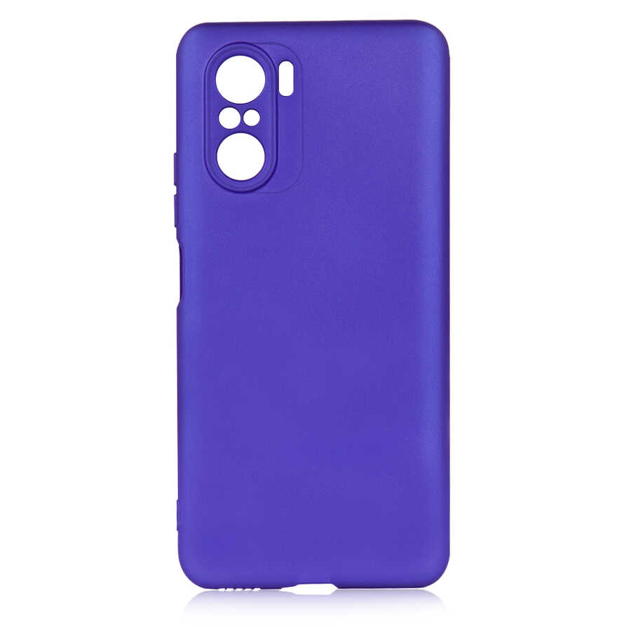 Xiaomi Mi 11İ Kılıf Zore Premier Silikon Kapak Saks Mavi