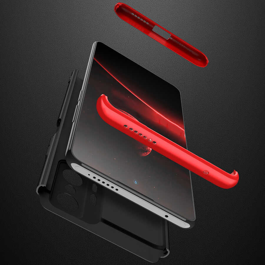 Xiaomi Mi 11T 5G Kılıf Zore Ays Kapak Kırmızı
