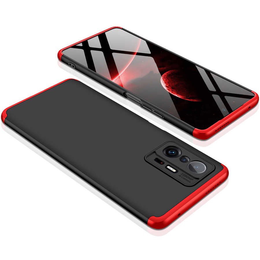 Xiaomi Mi 11T 5G Kılıf Zore Ays Kapak Kırmızı
