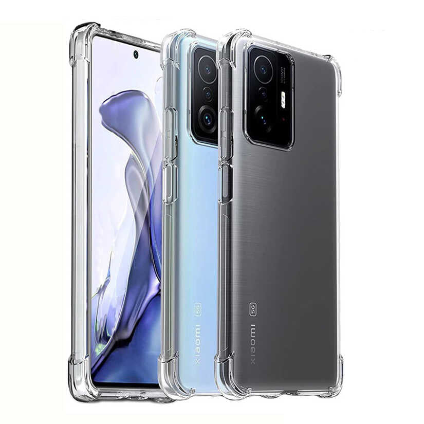 Xiaomi Mi 11T 5G Kılıf Zore Nitro Anti Shock Silikon Renksiz