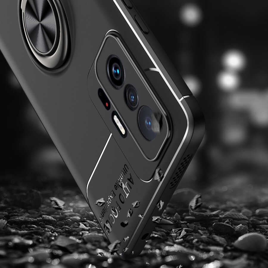 Xiaomi Mi 11T 5G Kılıf Zore Ravel Silikon Kapak Mavi