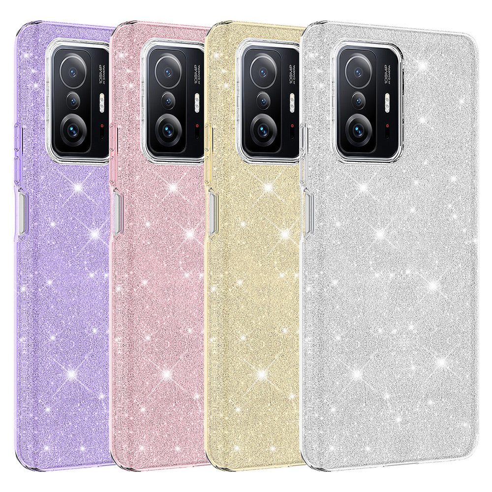 Xiaomi Mi 11T 5G Kılıf Zore Shining Silikon Pembe