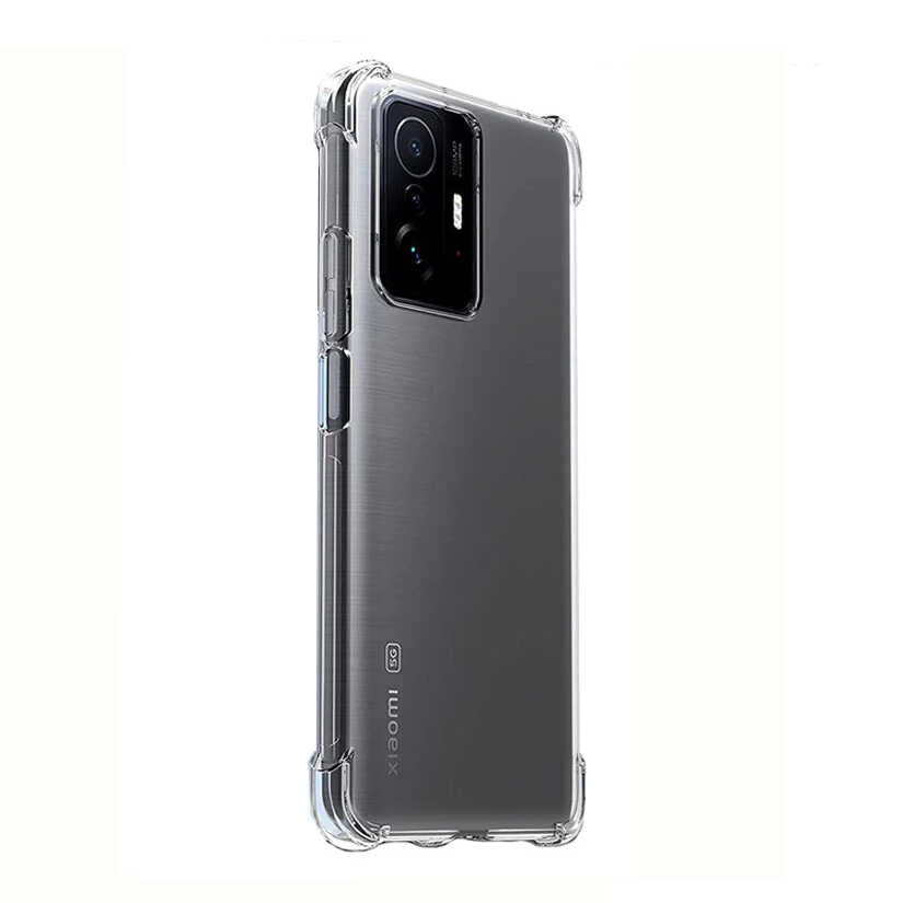 Xiaomi Mi 11T Pro 5G Kılıf Zore Nitro Anti Shock Silikon Renksiz