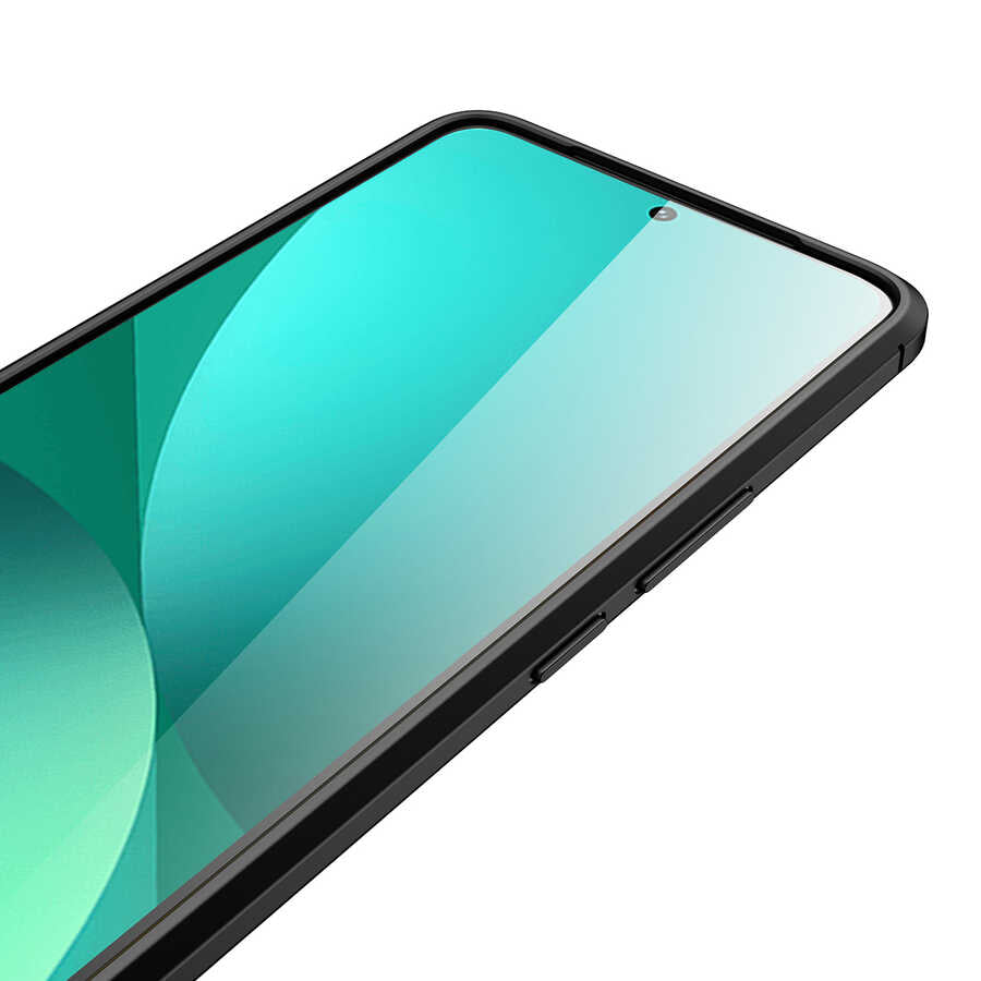 Xiaomi Mi 12 Lite Kılıf Zore Niss Silikon Kapak Siyah