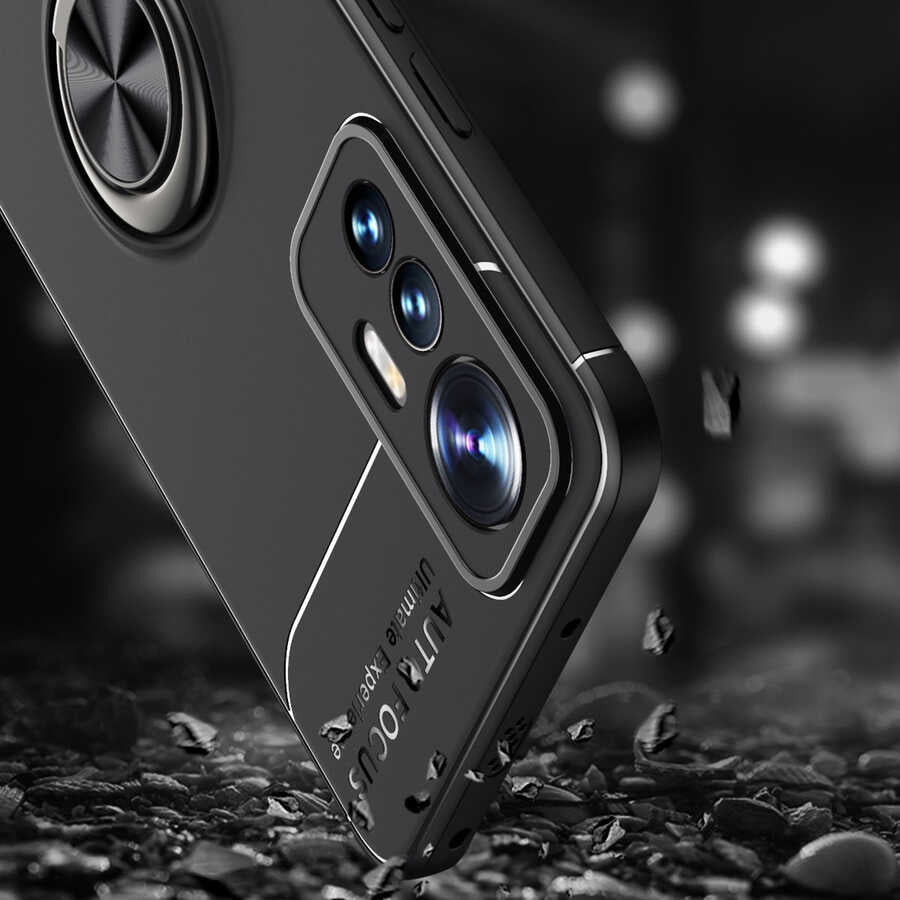 Xiaomi Mi 12 Lite Kılıf Zore Ravel Silikon Kapak Mavi