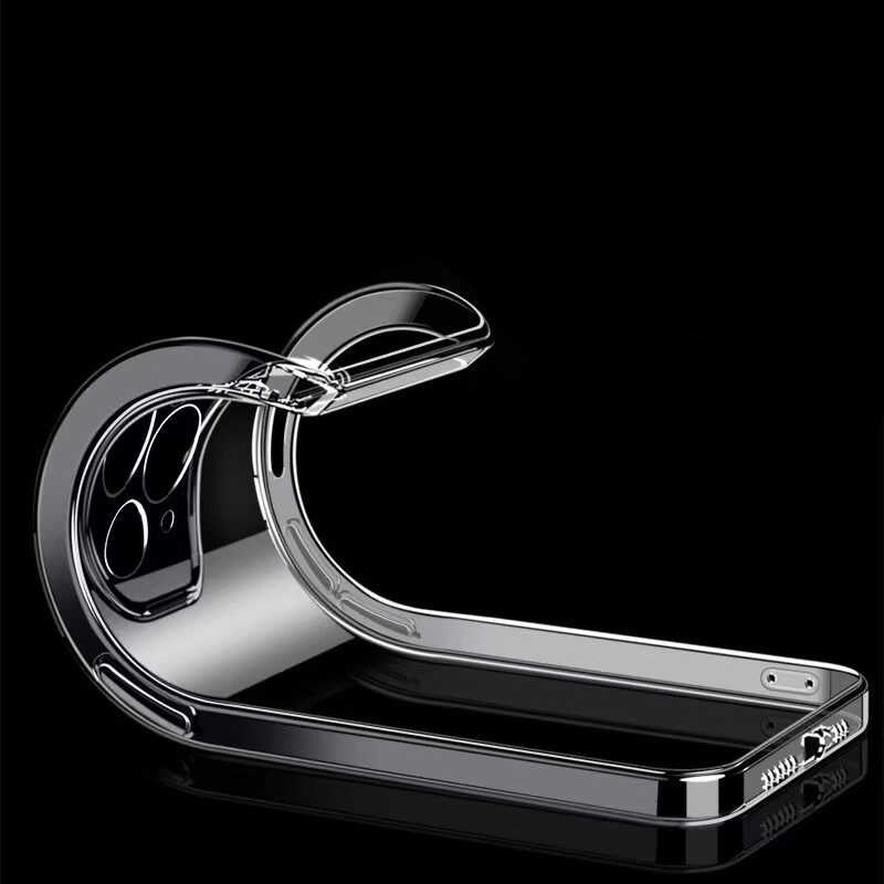 Xiaomi Mi 12 Lite Kılıf Zore Süper Silikon Kapak Renksiz