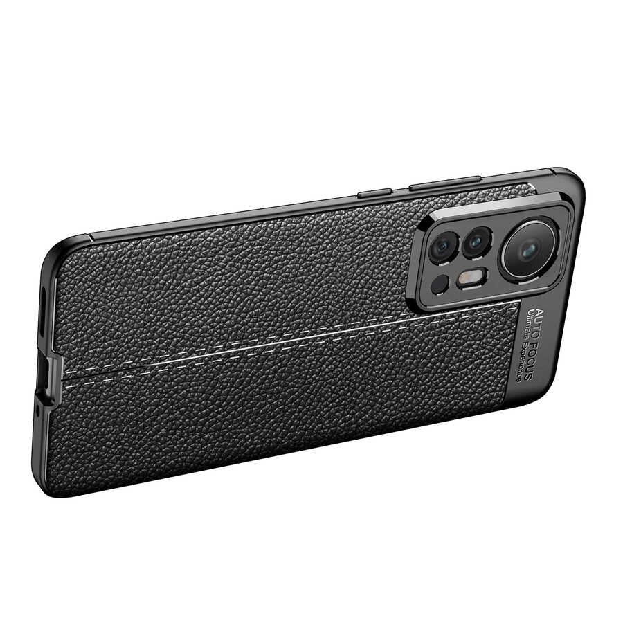 Xiaomi Mi 12 Pro Kılıf Zore Niss Silikon Kapak Lacivert