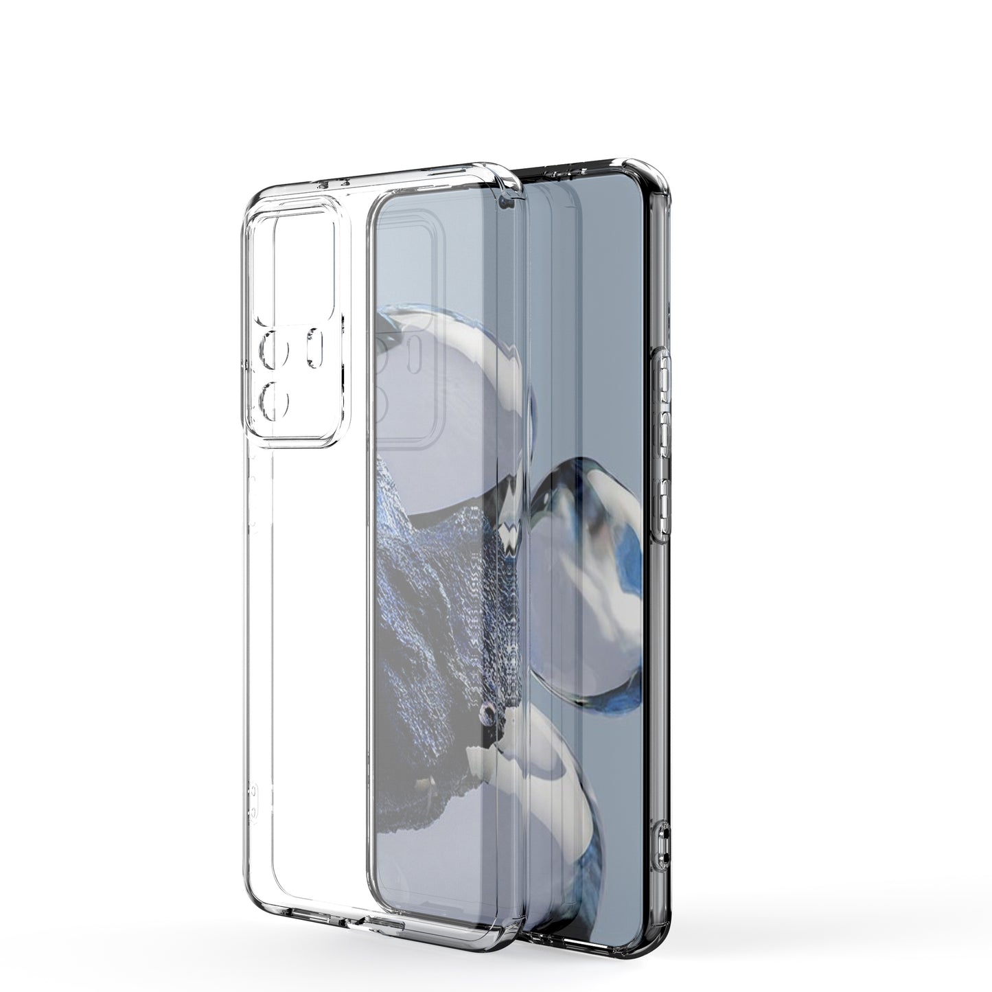 Xiaomi Mi 12T Kılıf Zore Kamera Korumalı Süper Silikon Kapak Renksiz