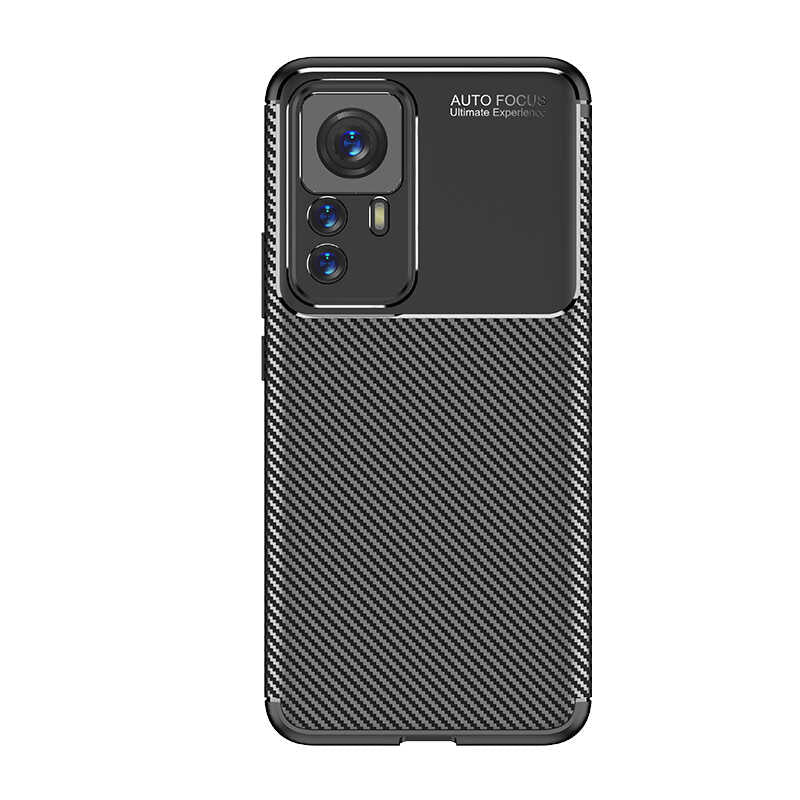 Xiaomi Mi 12T Kılıf Zore Negro Silikon Kapak Lacivert