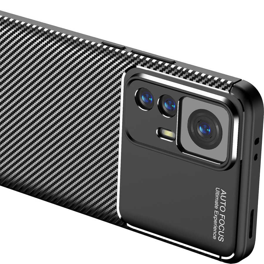 Xiaomi Mi 12T Kılıf Zore Negro Silikon Kapak Lacivert