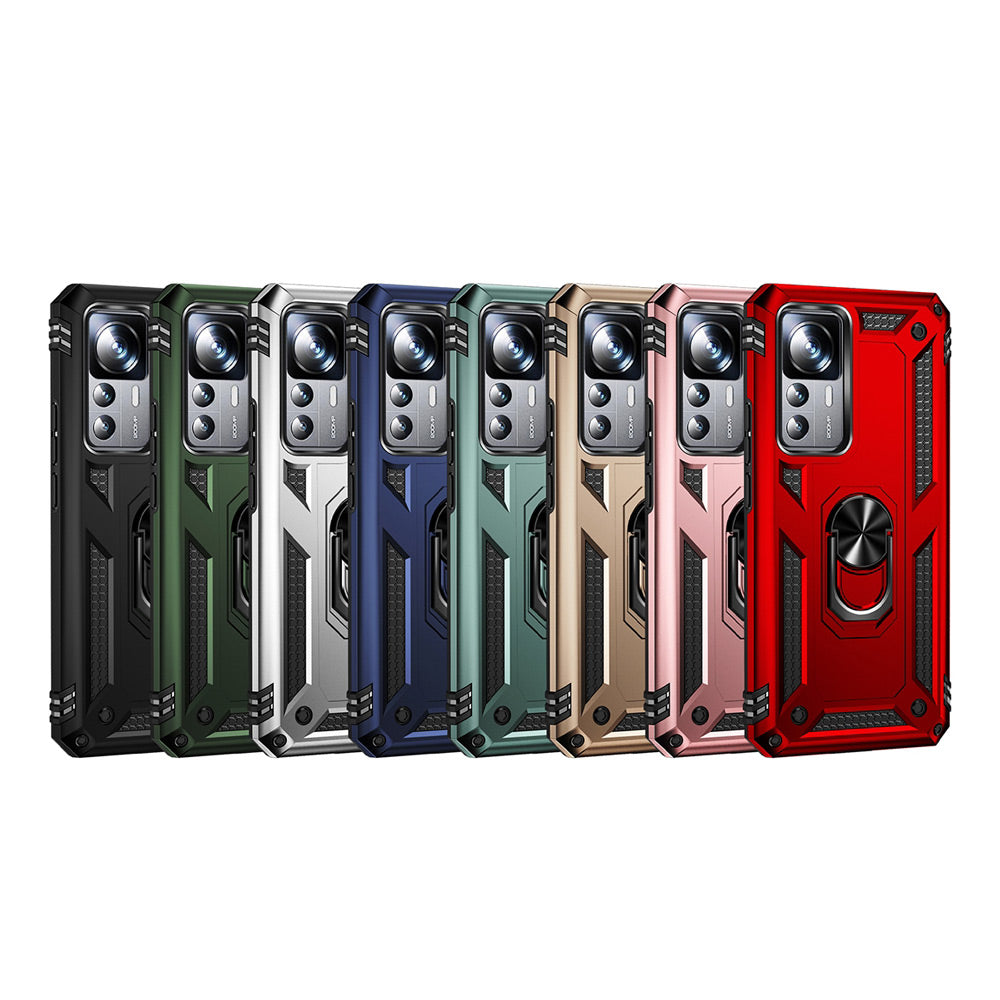 Xiaomi Mi 12T Kılıf Zore Vega Kapak Siyah