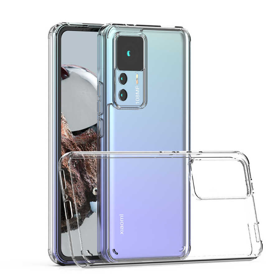 Xiaomi Mi 12T Pro Kılıf Zore Coss Kapak Renksiz
