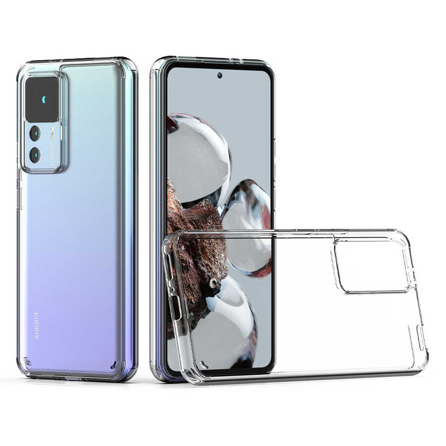 Xiaomi Mi 12T Pro Kılıf Zore Coss Kapak Renksiz