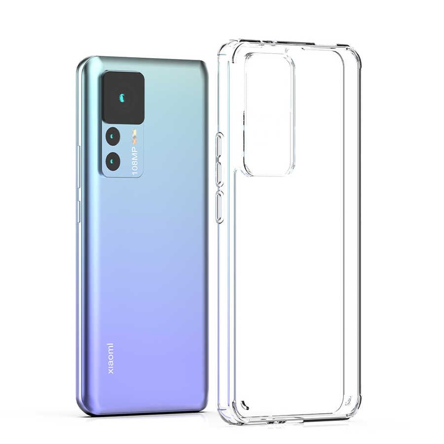 Xiaomi Mi 12T Pro Kılıf Zore Coss Kapak Renksiz