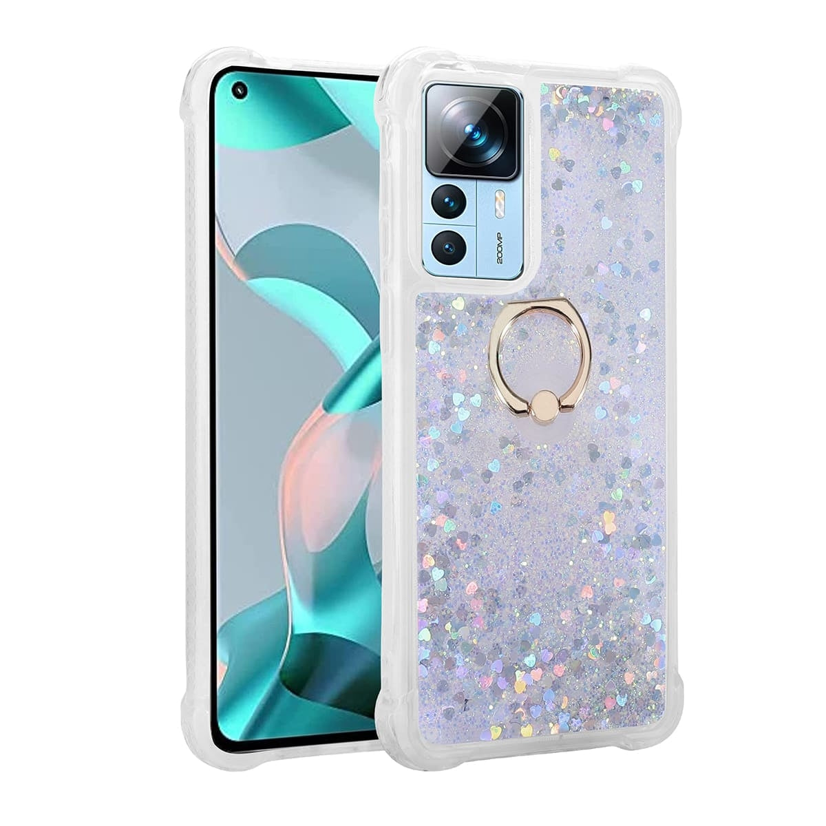 Xiaomi Mi 12T Pro Kılıf Zore Milce Kapak Gümüş