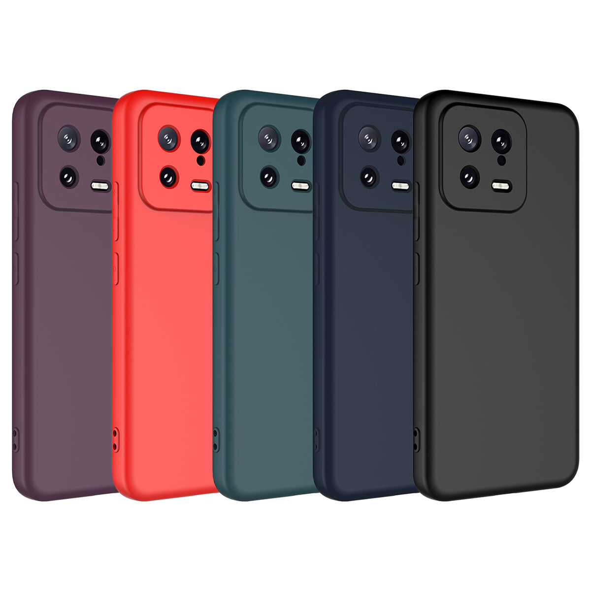 Xiaomi Mi 13 Kılıf Zore Mara Lansman Kapak Lacivert