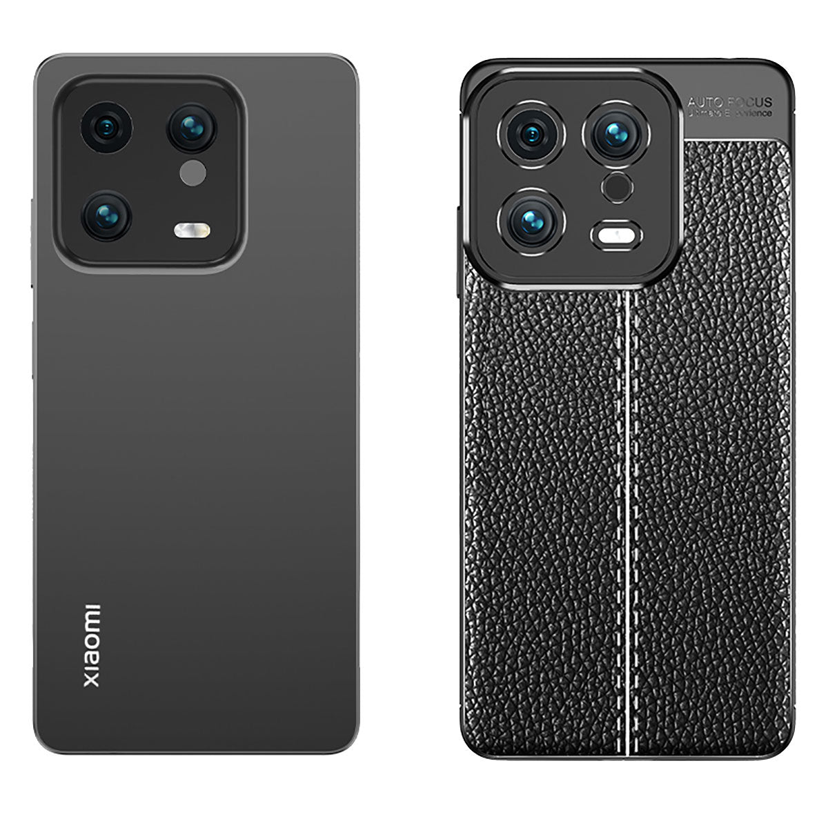 Xiaomi Mi 13 Kılıf Zore Niss Silikon Kapak Siyah