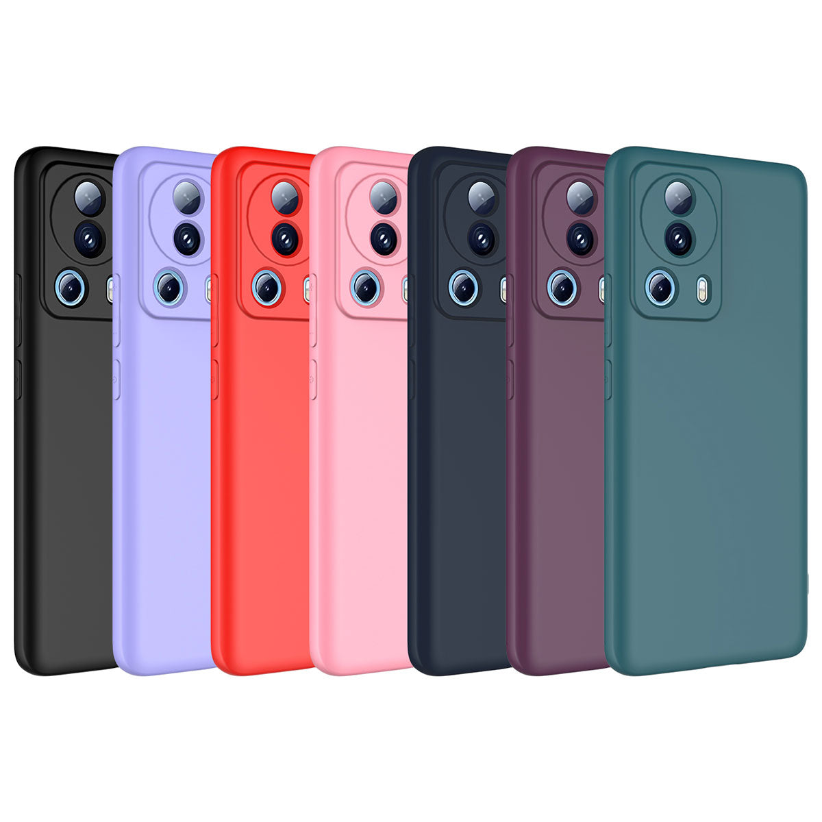 Xiaomi Mi 13 Lite Kılıf Zore Mara Lansman Kapak Koyu Yeşil
