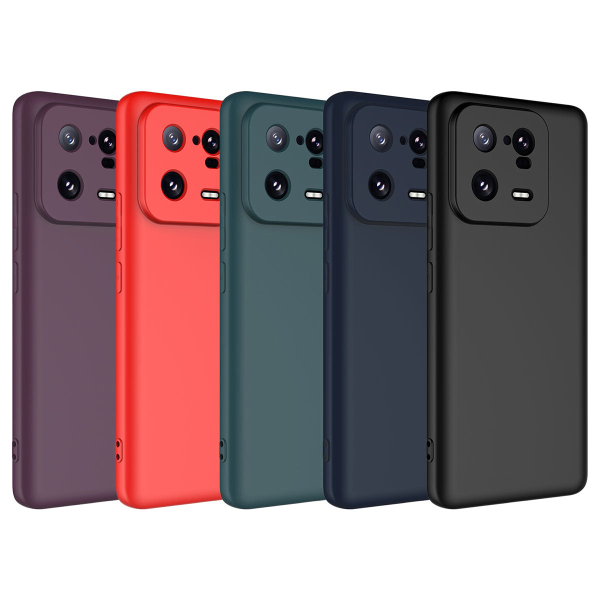 Xiaomi Mi 13 Pro Kılıf Zore Mara Lansman Kapak Siyah