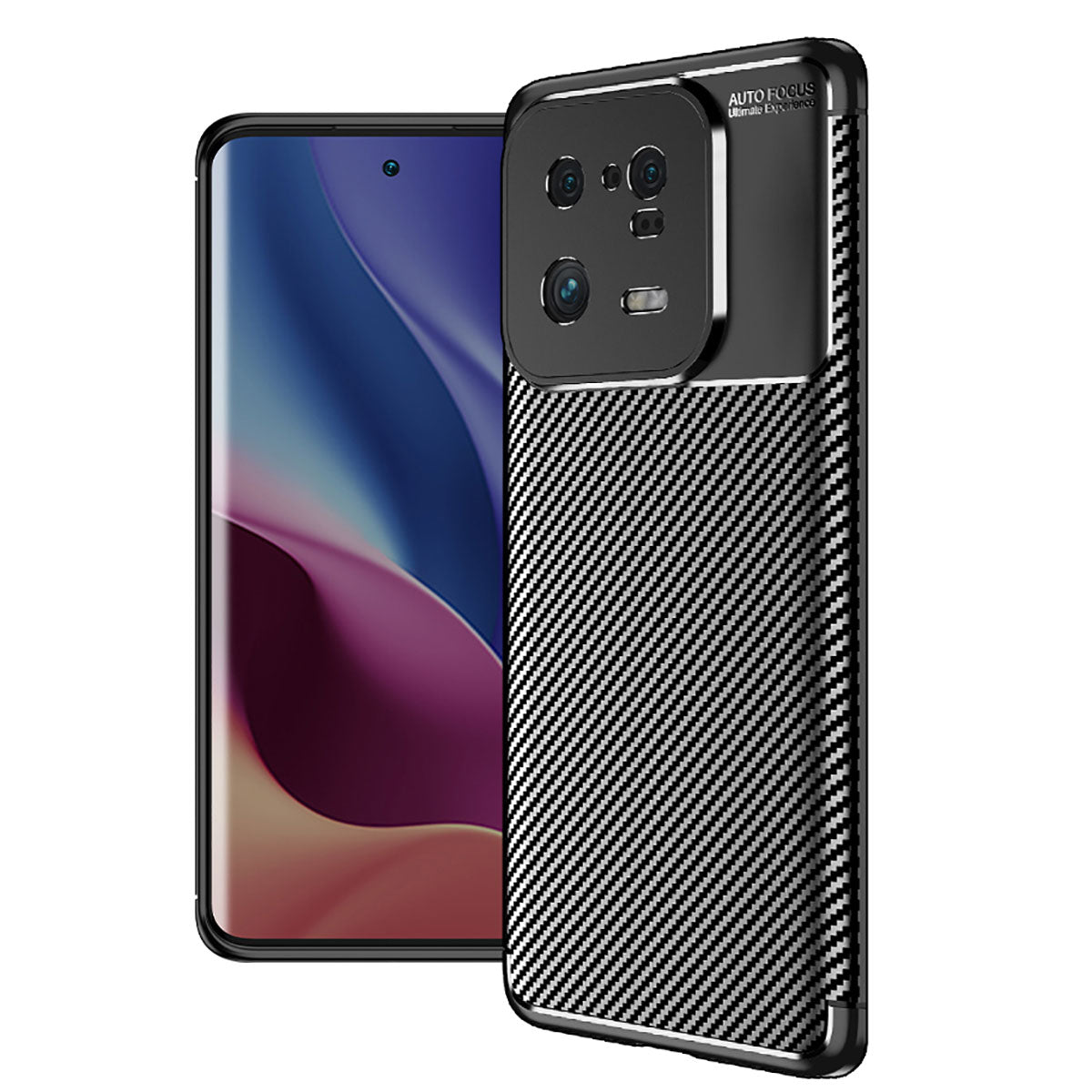 Xiaomi Mi 13 Pro Kılıf Zore Negro Silikon Kapak Siyah