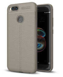 Xiaomi Mi 5x Kılıf Zore Niss Silikon Kapak Lacivert