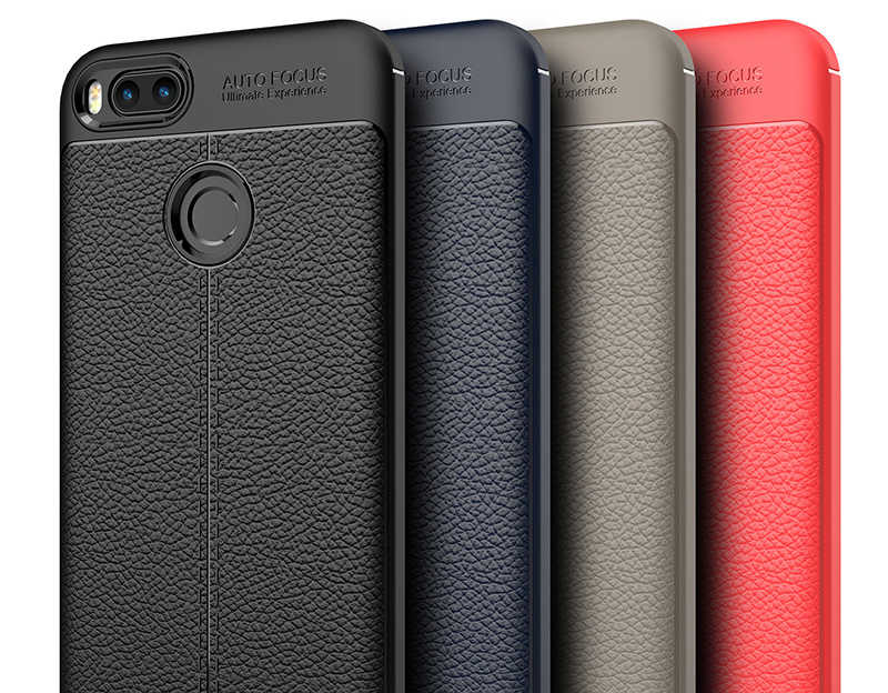 Xiaomi Mi 5x Kılıf Zore Niss Silikon Kapak Gri