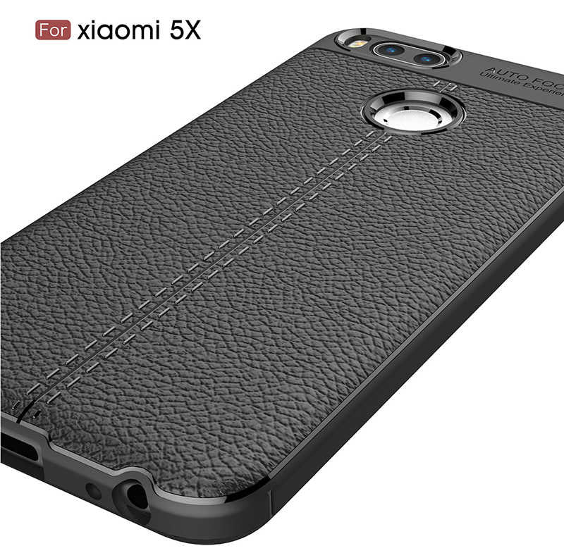 Xiaomi Mi 5x Kılıf Zore Niss Silikon Kapak Kırmızı