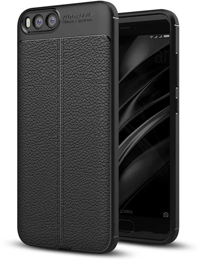 Xiaomi Mi 6 Kılıf Zore Niss Silikon Kapak Siyah