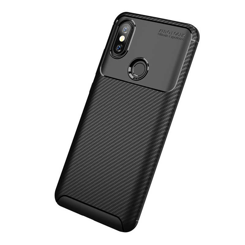 Xiaomi Mi 8 Kılıf Zore Negro Silikon Kapak Kahverengi